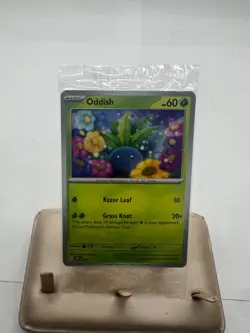 Oddish SVP 102 Promo Card Path To The Peak Pokemon Scarlet and Violet English - Image 1