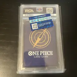 2024 One Piece Card Game Shanks Manga PRB01 #120 Alt Art PSA 10 GEM MINT - Image 2