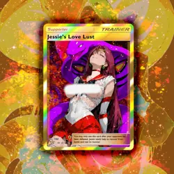 Team rocket’s Sailor Jessie Trainer Full Art Waifu Collectable Card - A Variant - Image 1