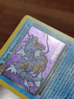 Dark Gyarados 8/82 Holo Team Rocket Prerelease Promo Pokemon Card - MP! - Image 2