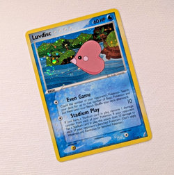Luvdisc 7/100 SWIRL (by lips) EX Crystal Guardians Holo Rare Pokemon Card | NM - Image 1