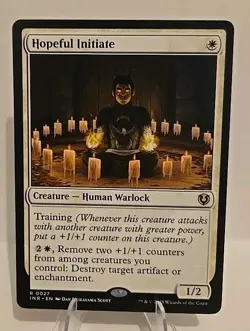 Hopeful Initiate MTG Innistrad Remastered Regular - Image 1