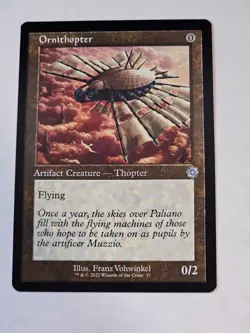 MTG - Ornithopter RETRO FRAME - Brother's War Artifacts - Image 1
