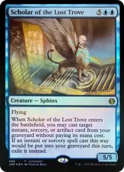 Scholar of the Lost Trove -Foil Light Play MTG - Image 1