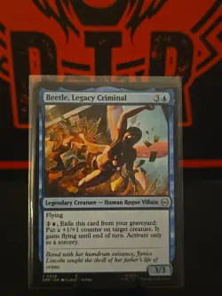 MTG Universes Beyond: Spider-man Beetle, Legacy Criminal 0026 NM - Image 1