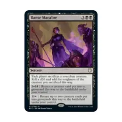 WOTC MtG Commander: Adventures in the Forgotten Realms Danse Macabre (R) NM - Image 1