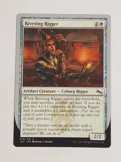 MTG Riveting Rigger (Unstable/Artifact/C) - BGM - Image 1