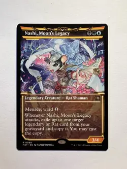 Nashi, Moon's Legacy - SHOWCASE - MTG March of the Machine: The Aftermath - NM - Image 1