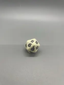 CSP Coldsnap White Spindown Dice Die D20 - MTG Magic: The Gathering ULTRA RARE - Image 1