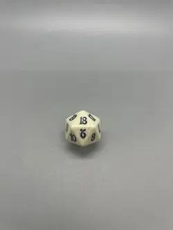 CSP Coldsnap White Spindown Dice Die D20 - MTG Magic: The Gathering ULTRA RARE - Image 2