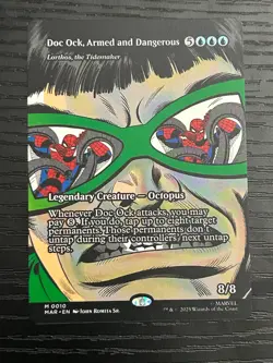 Doc Ock, Armed and Dangerous - Lorthos, the Tidemaker (Borderless) 10 MTG Marvel - Image 1