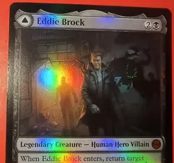 MTG: SPIDER-MAN, EDDIE BROCK / / VENOM, LETHAL PROTECTOR 0055, FOIL MYTHIC, NM - Image 2