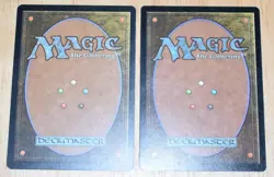 MTG Rare Green 2x Enchantment Zendikar Resurgent & Leyline of Vitality - Image 2