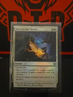 Spectacular Tactics (Foil) - 0015 - Marvel's Spider-Man - MTG - NM/M - English - Image 1