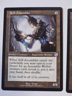 MTG - Self Assembler RETRO FRAME - Brother's War Artifacts - Image 1
