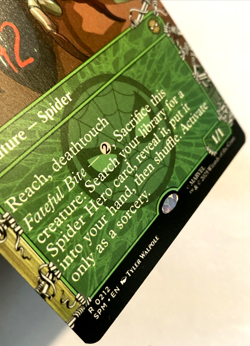 MTG Radioactive Spider (Borderless) Marvel's Spider-Man 212 NM - Image 2