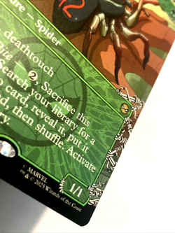 MTG Radioactive Spider (Borderless) Marvel's Spider-Man 212 NM - Image 3