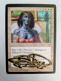 MTG SHADOW SIGNED Ethereal Champion - Image 1