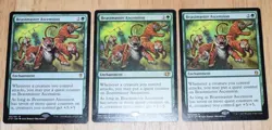 MTG Rare Green 3x Enchantment Beastmaster Ascension - Image 1