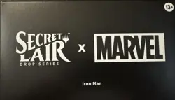 MTG Secret Lair Marvel IRON MAN NON-FOIL SEALED - Image 1