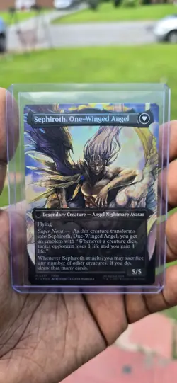 Sephiroth, Fabled Soldier (Borderless) Foil-MTG Final Fantasy - Image 3