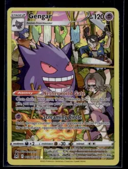 2022 Pokemon Sword & Shield Lost Origin Trainer Gallery Gengar #TG06/TG30 Holo - Image 1