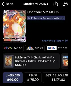 Pokemon Binder Collection With A Charizard VMAX - Image 2