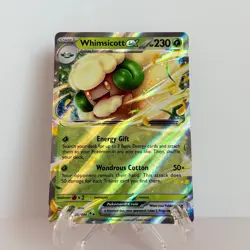 Whimsicott EX 005/086 White Flare Holo Double Rare NM English Pokemon TCG - Image 1