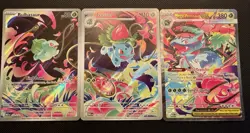 Pokemon TCG Mega Evolution Bulbasaur, Ivysaur, And Mega Venusaur Evolution Trio - Image 1