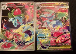 Pokemon TCG Mega Evolution Bulbasaur, Ivysaur, And Mega Venusaur Evolution Trio - Image 2