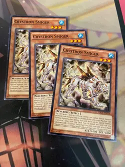 YUGIOH - CRYSTRON SMIGER X3 - COMMON - INOV - UNLIMITED - LP - Image 1