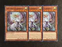3x YuGiOh! - Mariamne Paradox, the True Dracophoenix Knight DOOD-EN019 Common NM - Image 1
