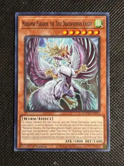 3x YuGiOh! - Mariamne Paradox, the True Dracophoenix Knight DOOD-EN019 Common NM - Image 2