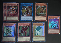 CYBERSE LINK MONSTER MIXED LOT OF 8 1st Edition YUGIOH COMMON SUPER ULTRA RARE - Image 1