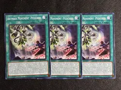 3x YuGiOh! - Artmage Movement -Pedigree- DOOD-EN060 Common 1st Edition Near Mint - Image 1