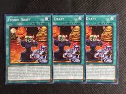 3x YuGiOh! - Fusion Draft DOOD-EN070 Common 1st Edition Near Mint - Image 1