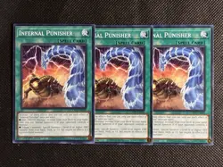 3x YuGiOh! - Infernal Punisher DOOD-EN069 Common 1st Edition Near Mint - Image 1