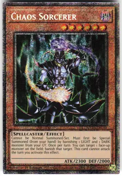 Chaos Sorcerer MP25-EN019 Yugioh TCG Starlight Rare NM - Image 1