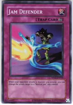 Jam Defender RP02-EN036 Yugioh TCG Super Rare NM - Image 1