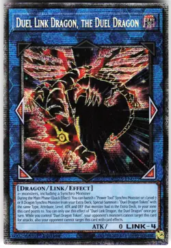 Duel Link Dragon, the Duel Dragon MP25-EN039 Yugioh TCG Starlight Rare NM - Image 1