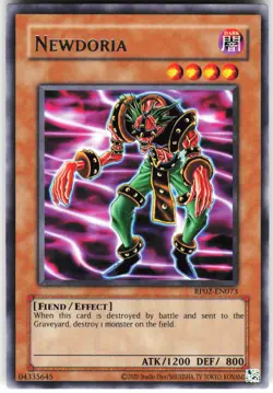 Newdoria RP02-EN073 Yugioh TCG Rare NM - Image 1