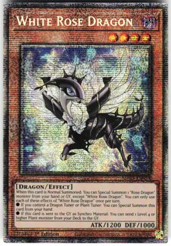 White Rose Dragon MP25-EN038 Yugioh TCG Starlight Rare NM - Image 1