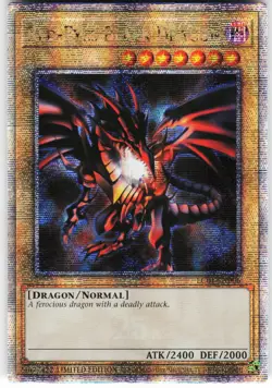Red-Eyes Black Dragon (Quarter Century Secret Rare) LC01-EN006 Yugioh TCG Quarte - Image 1