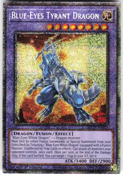 Blue-Eyes Tyrant Dragon MP25-EN042 Yugioh TCG Starlight Rare NM - Image 1