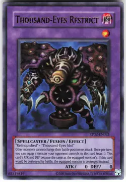 Thousand-Eyes Restrict RP02-EN021 Yugioh TCG Ultra Rare NM - Image 1