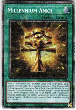 Millennium Ankh MP25-EN011 Yugioh TCG Starlight Rare NM - Image 1