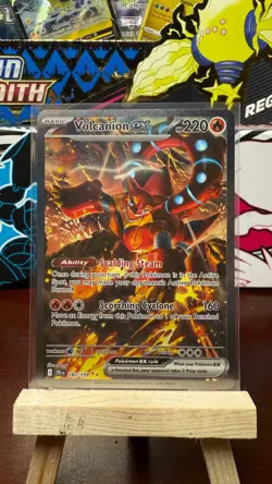Volcanion EX (182/159 Journey Together) Special Illustration Pokemon Card- LP/NM - Image 1