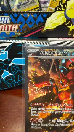 Volcanion EX (182/159 Journey Together) Special Illustration Pokemon Card- LP/NM - Image 2