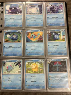 Pokemon English 151 Master Set Help Binder With 90 NM Cards See Pics OBO - Image 5
