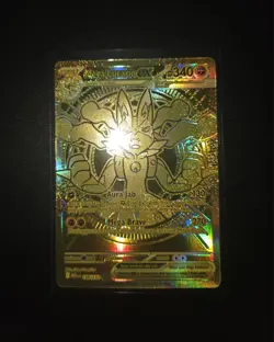 Mega Lucario EX 188/132 Hyper Rare Mega Evolutions NM Pack Fresh Gold Card - Image 3